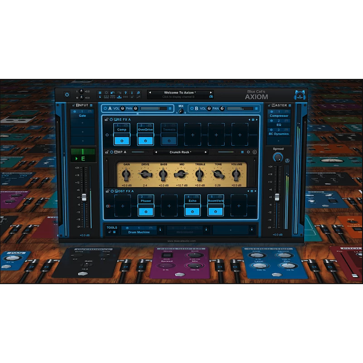Blue Cat Audio Axiom 擴大機模擬 Plugins 效果器 (序號下載版)